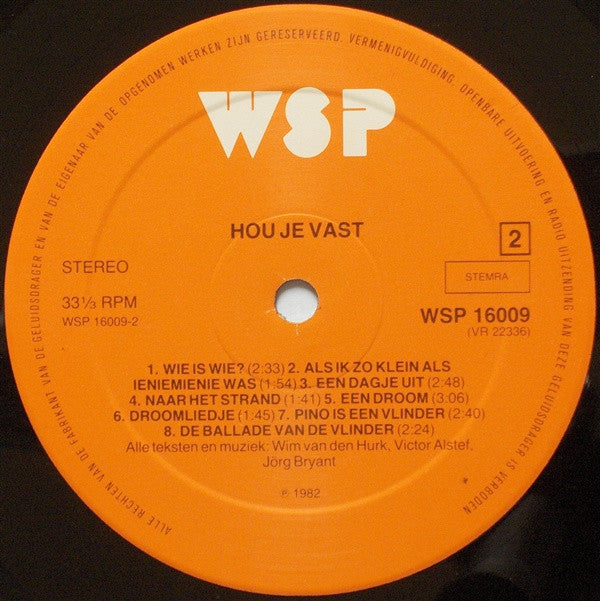 Sesamstraat : Hou Je Vast (LP, Album)