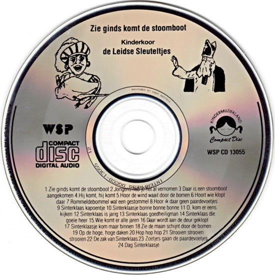 De Leidse Sleuteltjes : Zie Ginds Komt De Stoomboot (CD)