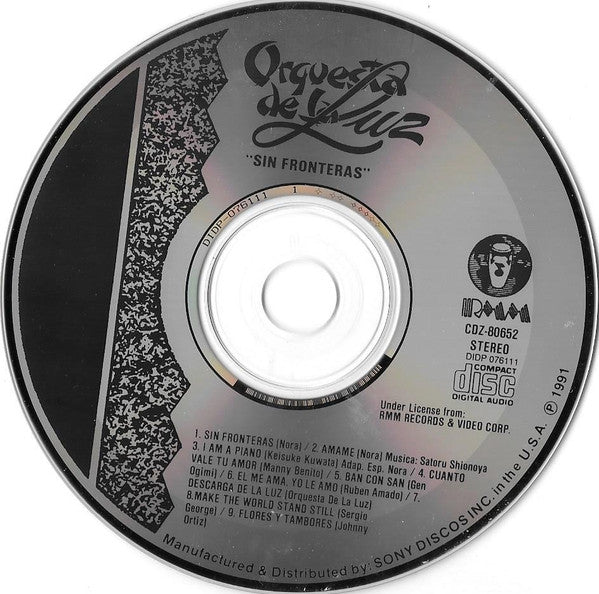 Orquesta De La Luz : Sin Fronteras (サルサに国境はない) (CD, Album)