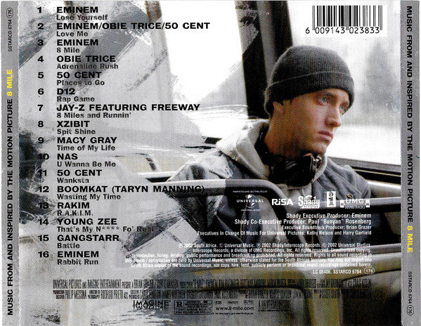 Various : Music From And Inspired By The Motion Picture 8 Mile (CD, Comp)