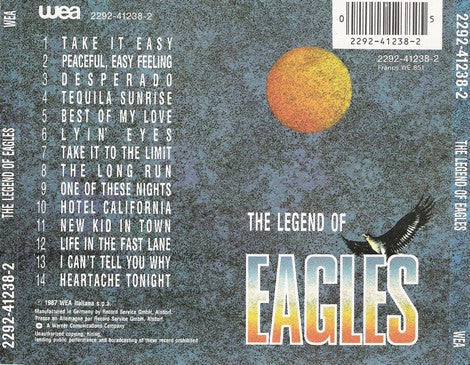 Eagles : The Legend Of (CD, Comp, RE)