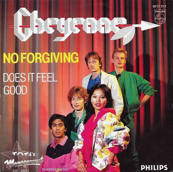 Cheyenne (2) : No Forgiving (7", Single)