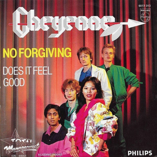 Cheyenne (2) : No Forgiving (7", Single)