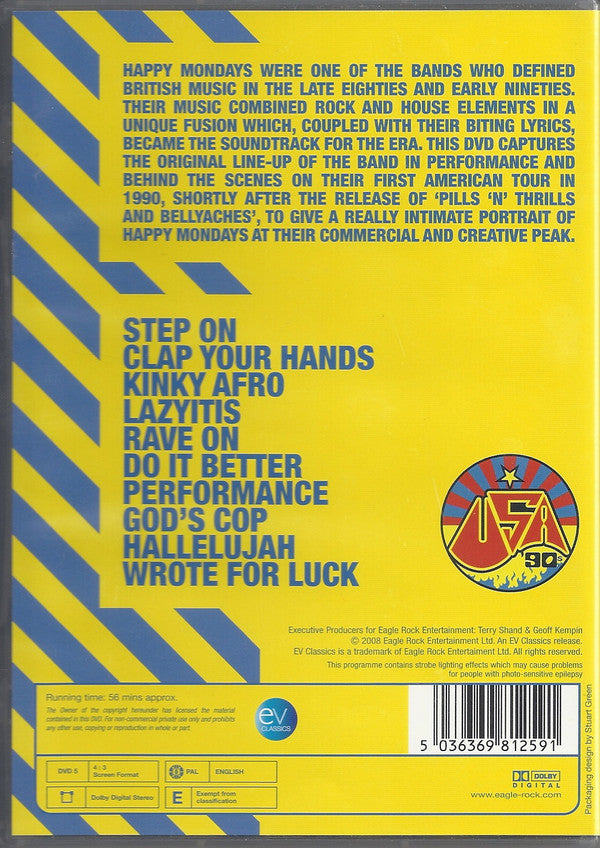 Happy Mondays : Call The Cops (DVD-V, RE, PAL)