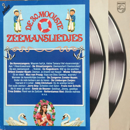 Various : De 30 Mooiste Zeemansliedjes (2xLP, Comp)