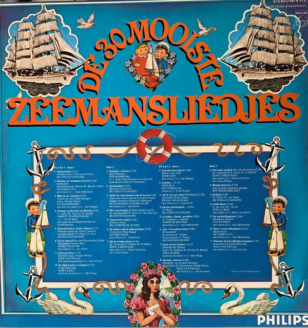 Various : De 30 Mooiste Zeemansliedjes (2xLP, Comp)