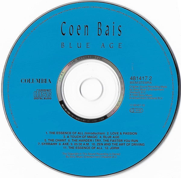 Coen Bais : Blue Age (CD)