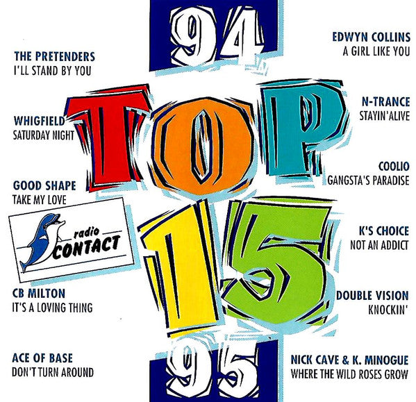 Various : Radio Contact Top 15 (94-95) (2xCD, Comp)