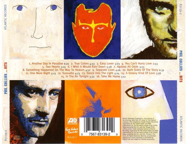 Phil Collins : ...Hits (CD, Comp, RP)