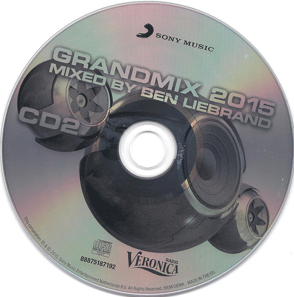 Ben Liebrand : Grandmix 2015 (3xCD, Mixed)