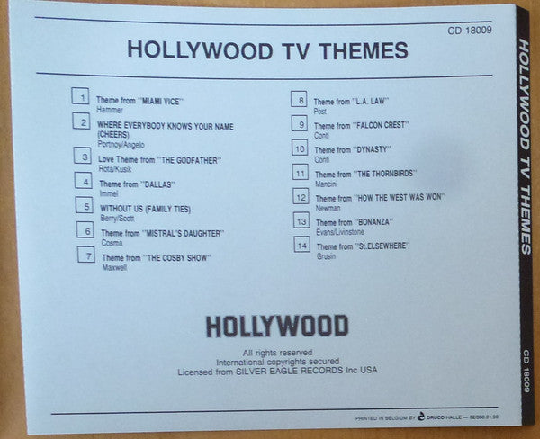 The Hollywood Screen Orchestra : Hollywood TV Themes (CD, Album)