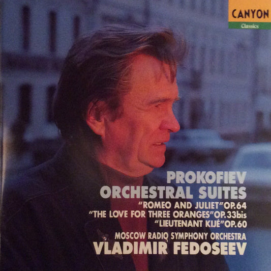 Sergei Prokofiev / Vladimir Fedoseyev, Большой Симфонический Оркестр Всесоюзного Радио : Orchestral Suites (CD, Album)