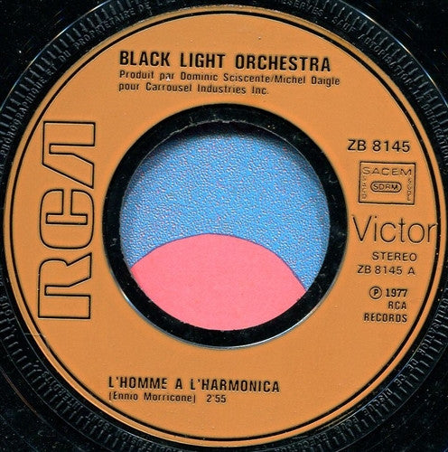 Black Light Orchestra : L'homme A L'harmonica (7", Single)