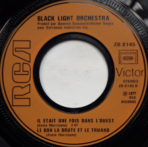 Black Light Orchestra : L'homme A L'harmonica (7", Single)