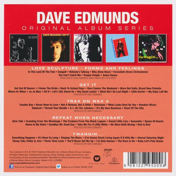 Dave Edmunds : Original Album Series (5xCD, Comp)