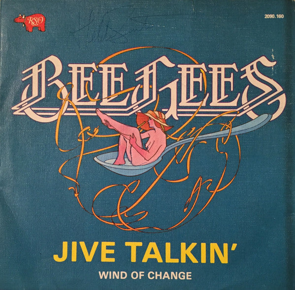 Bee Gees : Jive Talkin' (7", Single)