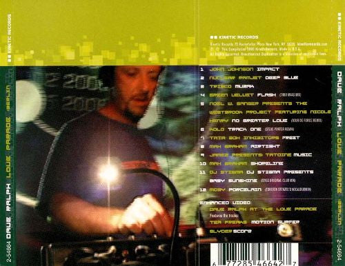 Dave Ralph : Love Parade: Berlin (CD, Comp, Enh, Mixed)