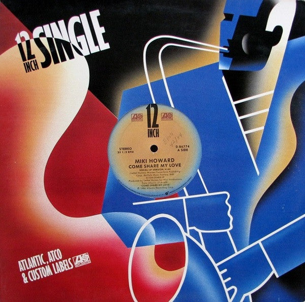 Miki Howard : Come Share My Love (12", Single, Com)