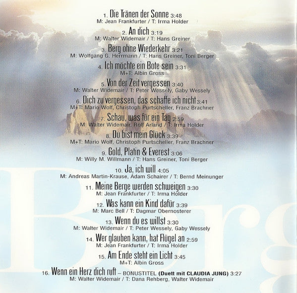 Kastelruther Spatzen : Berg Ohne Wiederkehr (CD, Album)
