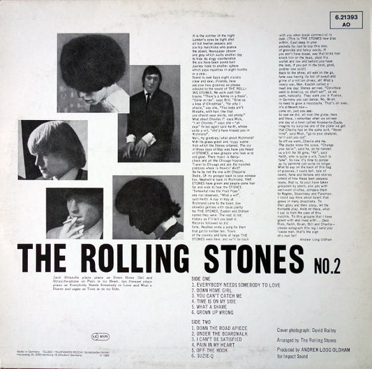 The Rolling Stones : No. 2 (LP, Album, RE)