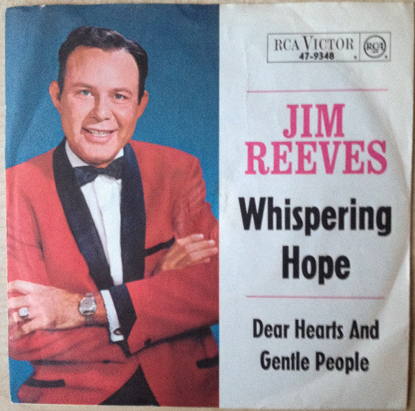 Jim Reeves : Whispering Hope (7", Single)
