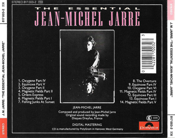 Jean-Michel Jarre : The Essential Jean-Michel Jarre (CD, Comp, RE)