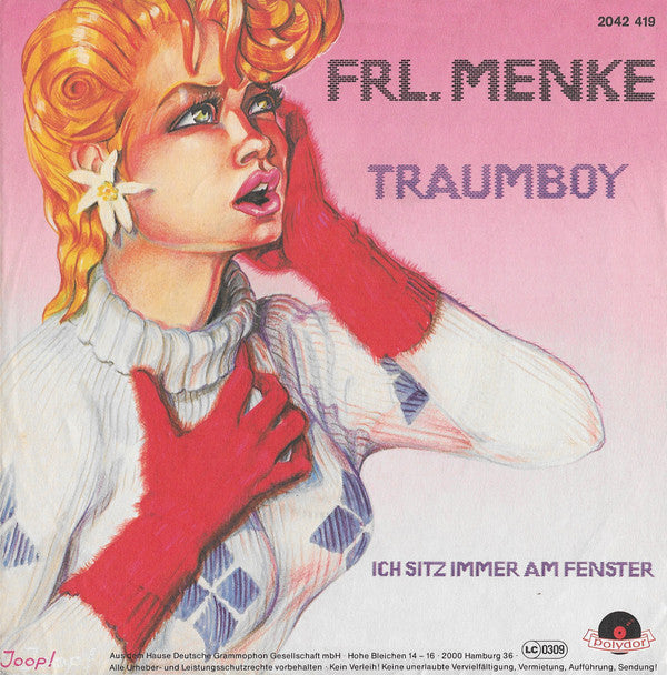 Frl. Menke : Traumboy (7", Single)
