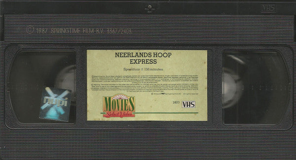 Neerlands Hoop In Bange Dagen : Neerlands Hoop Express (VHS)