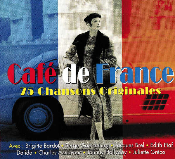 Various : Café De France, 75 Chansons Originales (3xCD, Comp, RM)