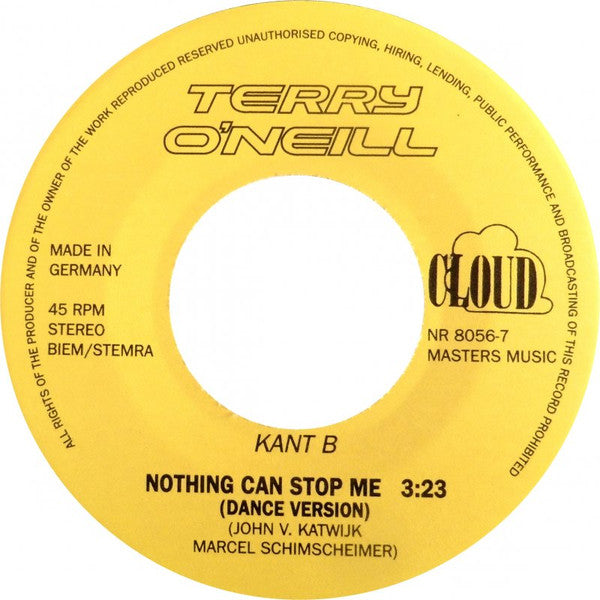 Terry O'Neill (5) : Nothing Can Stop Me (7", Single)