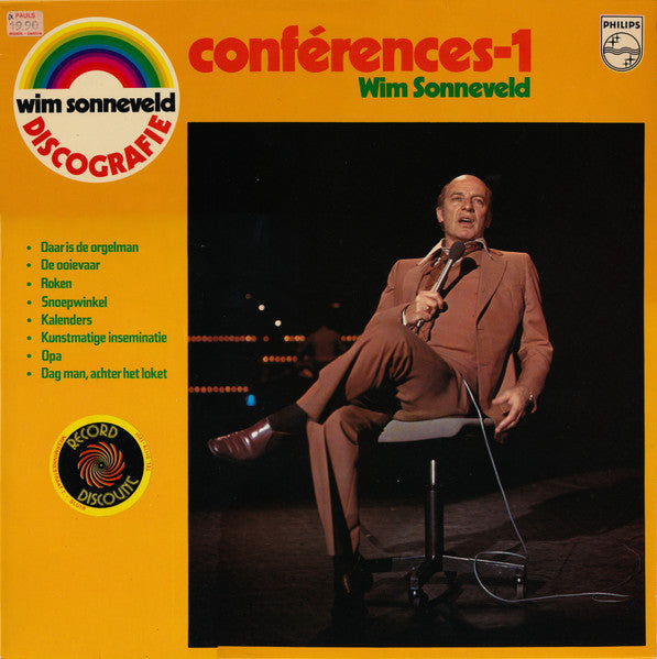 Wim Sonneveld : Conférences-1 (LP, Comp)