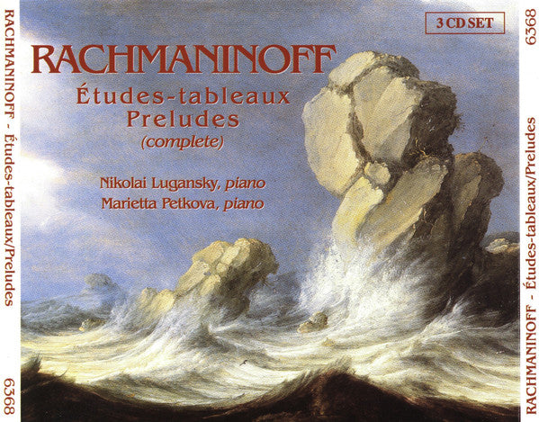 Sergei Vasilyevich Rachmaninoff, Nikolai Lugansky, Marietta Petkova : Etudes-Tableaux / Preludes (Complete) (3xCD)