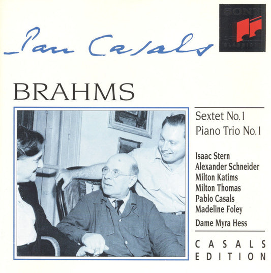 Pablo Casals, Johannes Brahms : Sextet No. 1 / Piano Trio No. 1 (CD, Comp)