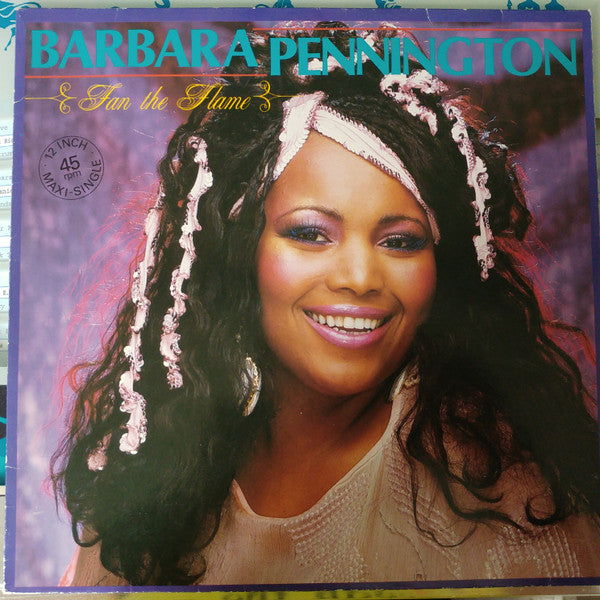 Barbara Pennington : Fan The Flame (12", Maxi)