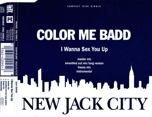 Color Me Badd : I Wanna Sex You Up (CD, Single)
