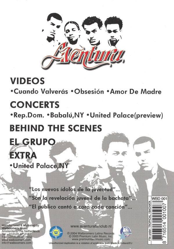Aventura : We Broke The Rules (DVD-V)
