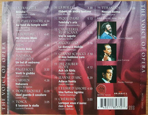 Various : The Voice Of Opera (CD, Comp)