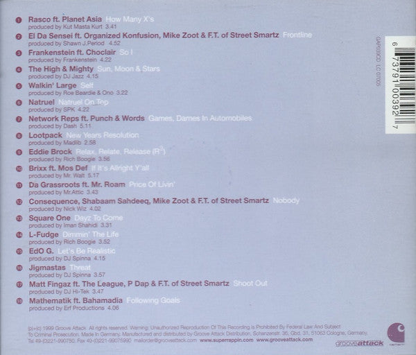 Various : Superrappin (The Album) (CD, Comp)
