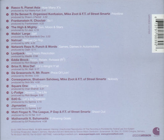 Various : Superrappin (The Album) (CD, Comp)