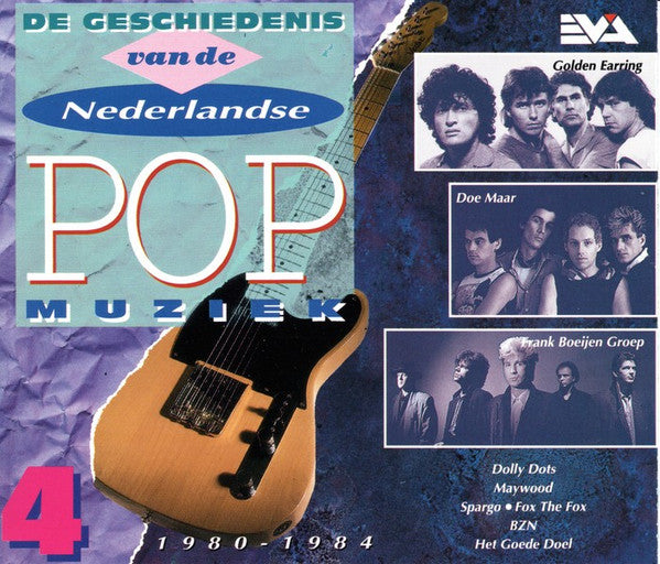 Various : De Geschiedenis Van De Nederlandse Pop Muziek - Deel 4 - 1980-1984 (2xCD, Comp)