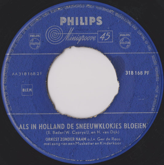 Orkest Zonder Naam : Lentekind (7", Single, Min)