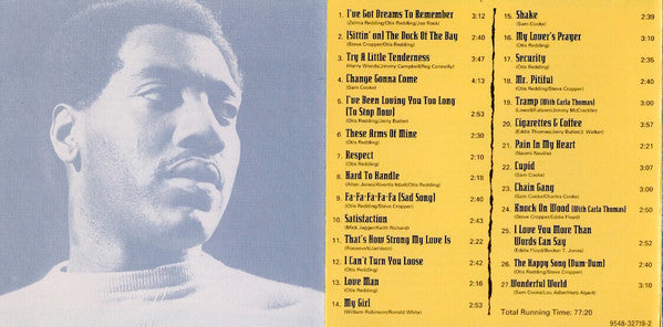 Otis Redding : The Very Best Of Otis Redding (CD, Album, Comp)