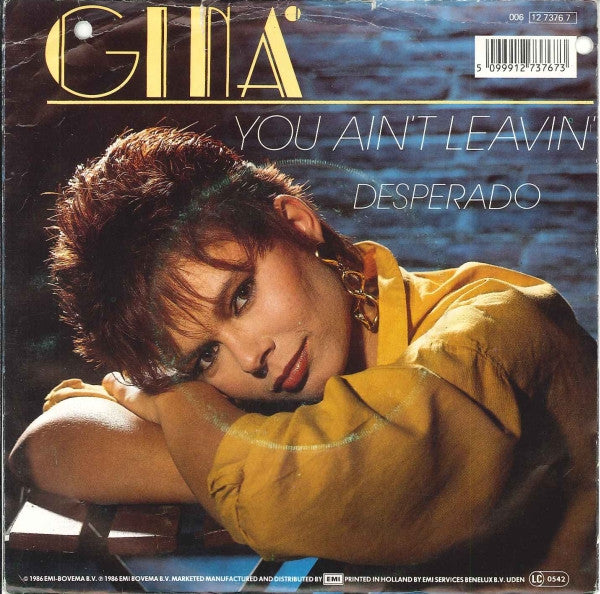 Gina de Bruin : You Ain't Leavin' (7", Single)