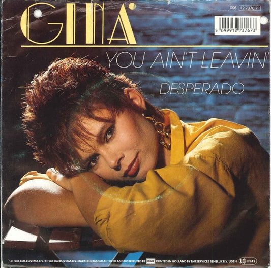 Gina de Bruin : You Ain't Leavin' (7", Single)