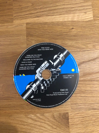 Pink Floyd : Wish You Were Here  (CD, Album, RE, RM)