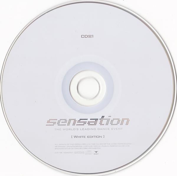 Various : Sensation - The White Edition (2xCD, Mixed)