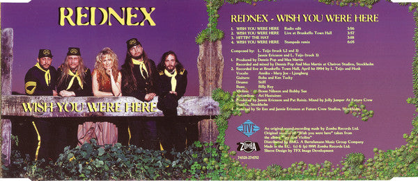 Rednex : Wish You Were Here (CD, Maxi)