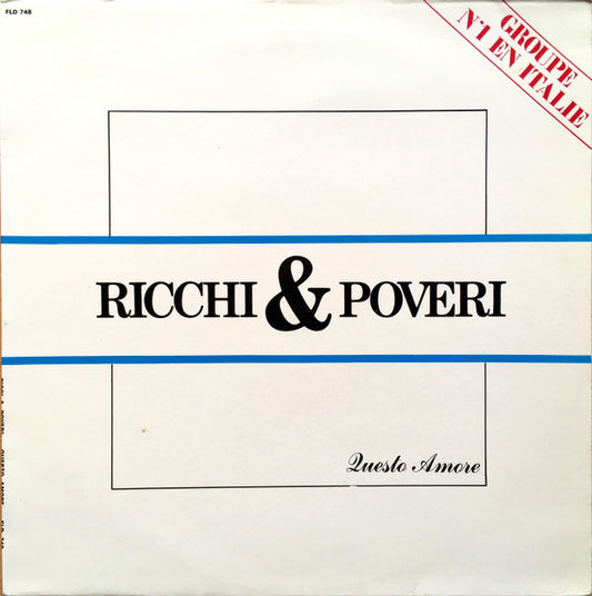 Ricchi E Poveri : Questo Amore (LP, Comp)