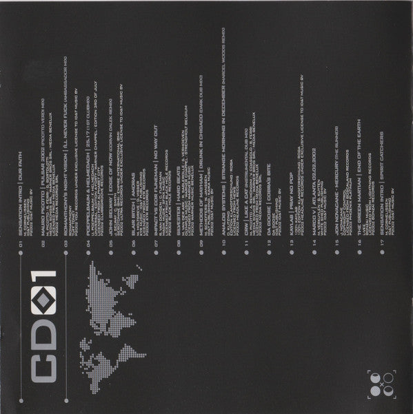 Various : Sensation (The Black Edition) (2xCD, Mixed)