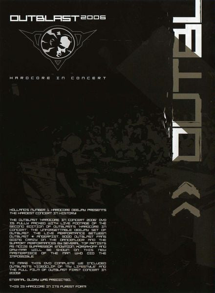 DJ Outblast : 2006 Hardcore In Concert (DVD)